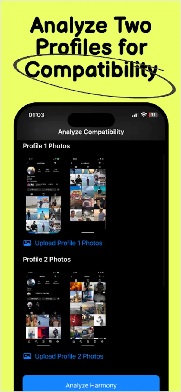 #3. Analyze Personality Insta (iOS) โดย: Alper Ismet SULUN