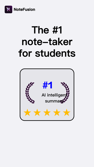 NoteFusion: AI Summarize&Syncのおすすめ画像1