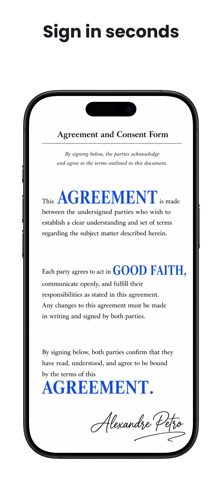 Sign App: E-Signature Maker Screenshot 1 of 6