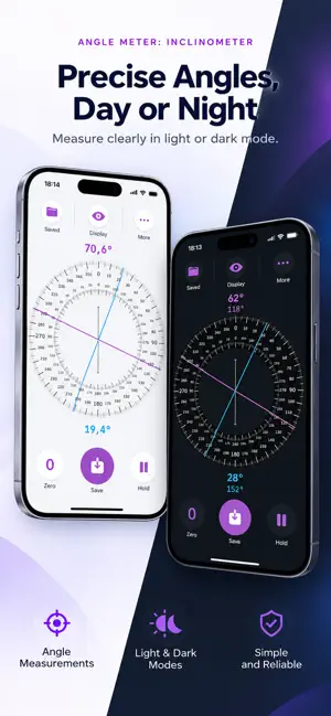 Angle Meter - Inclinometer screenshot 1