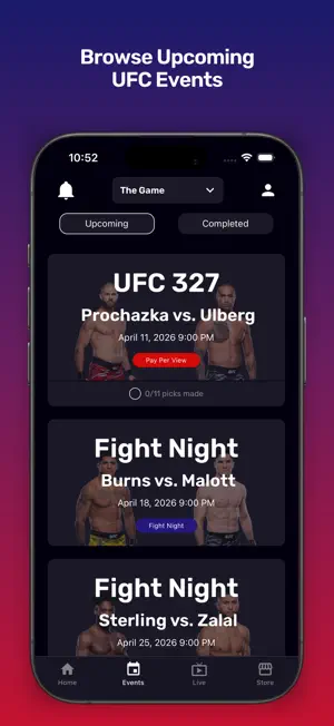 MMA Fantasy screenshot 1
