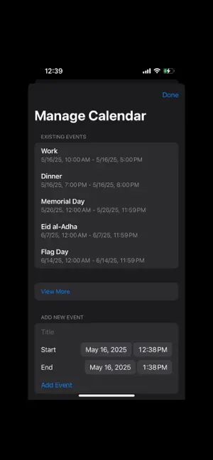 ScheduleScanner screenshot 4