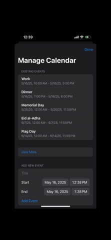 ScheduleScanner Screenshot 4 of 4