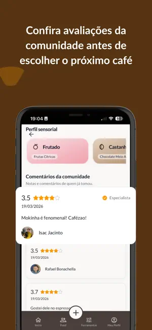 Coffex iPhone screenshot 6