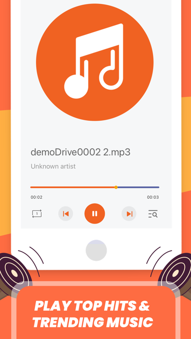 EchoTunes-Mp3 Music Player Screenshot