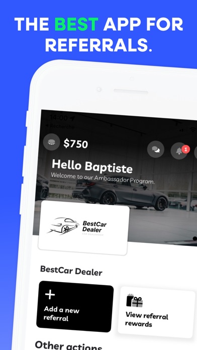 Yuccan - Referral Screenshot