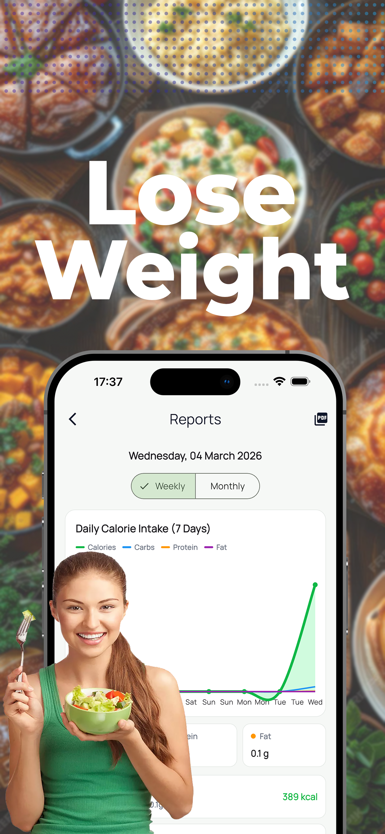 Calorielog Pro screenshot 3