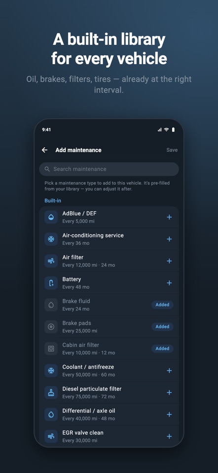 NoCheck: Vehicle Maintenance screenshot 6