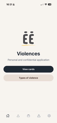 Leaving Violence iPhone screenshot
