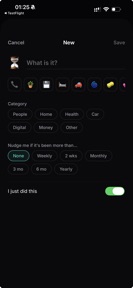 Since: Last Time Tracker screenshot