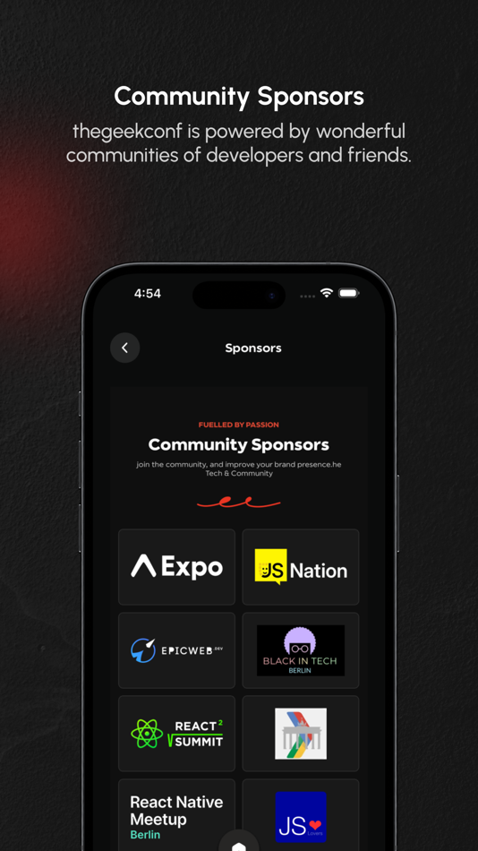 #6. geekevent (iOS) 게시자: GeekyAnts India Pvt Ltd