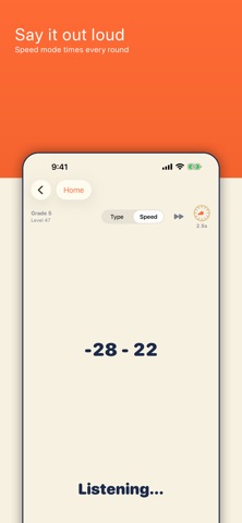 SpeedMath - Fast Math Practice Screenshot 4 of 5
