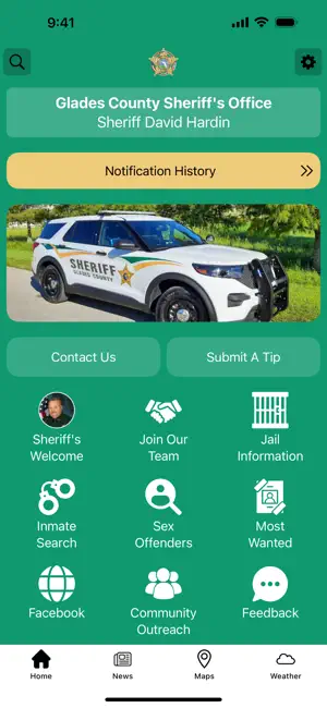 Glades County Sheriffs Office screenshot 1