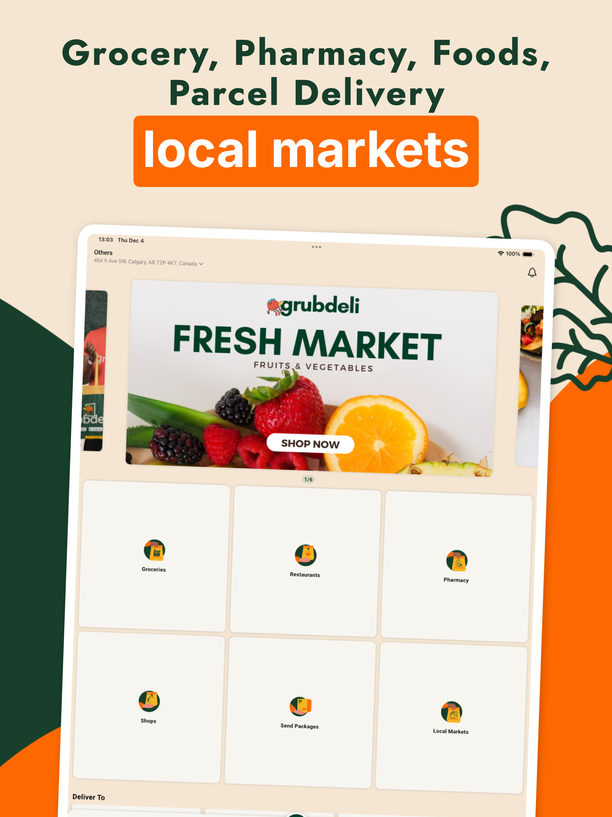 Grubdeli - Food & Grocery