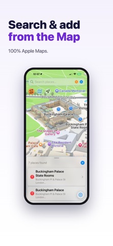 Mapsiti - 旅行路线规划器 screenshot