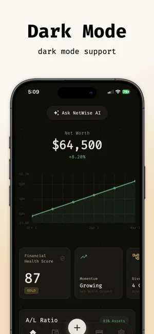 NetWise - AI Wealth Tracker screenshot 1