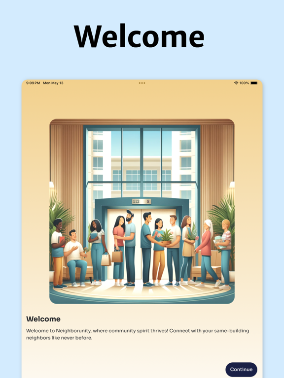 Neighbor-Unity iPad screenshot 4 - Business app