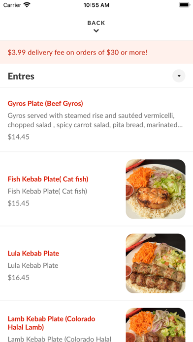 Ed's Kitchen Chicago iPhone screenshot 3 - Food & Drink app