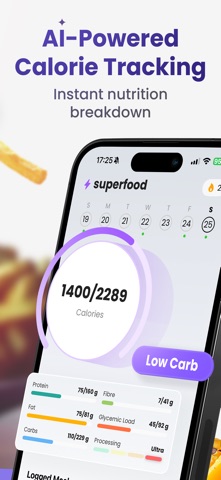 Superfood AI - Food Tracker screenshot