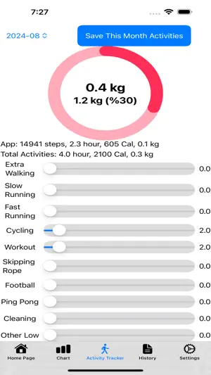 Pedometer , Step Counter App screenshot 3