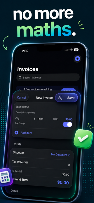 Invoice Generator: PDF Bills Screenshot 5 of 5