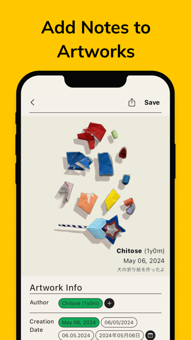 KidsGallery: Save Kids' Art Screenshot