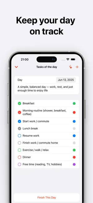 Day Planner: Balance Your Life screenshot 2