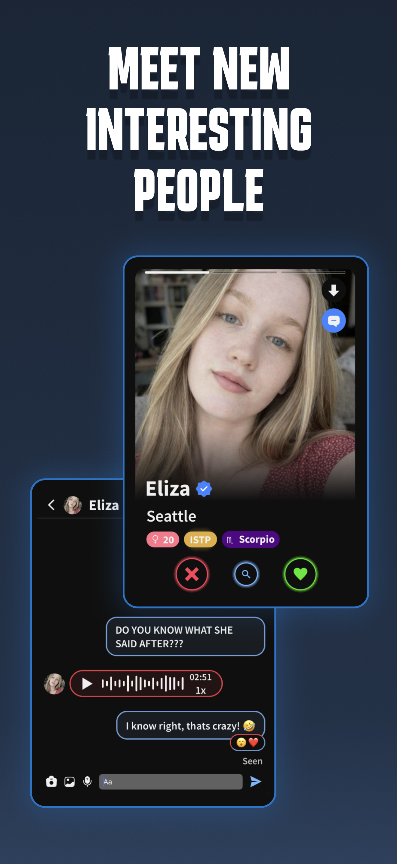 HeyOkay - Meet someone new