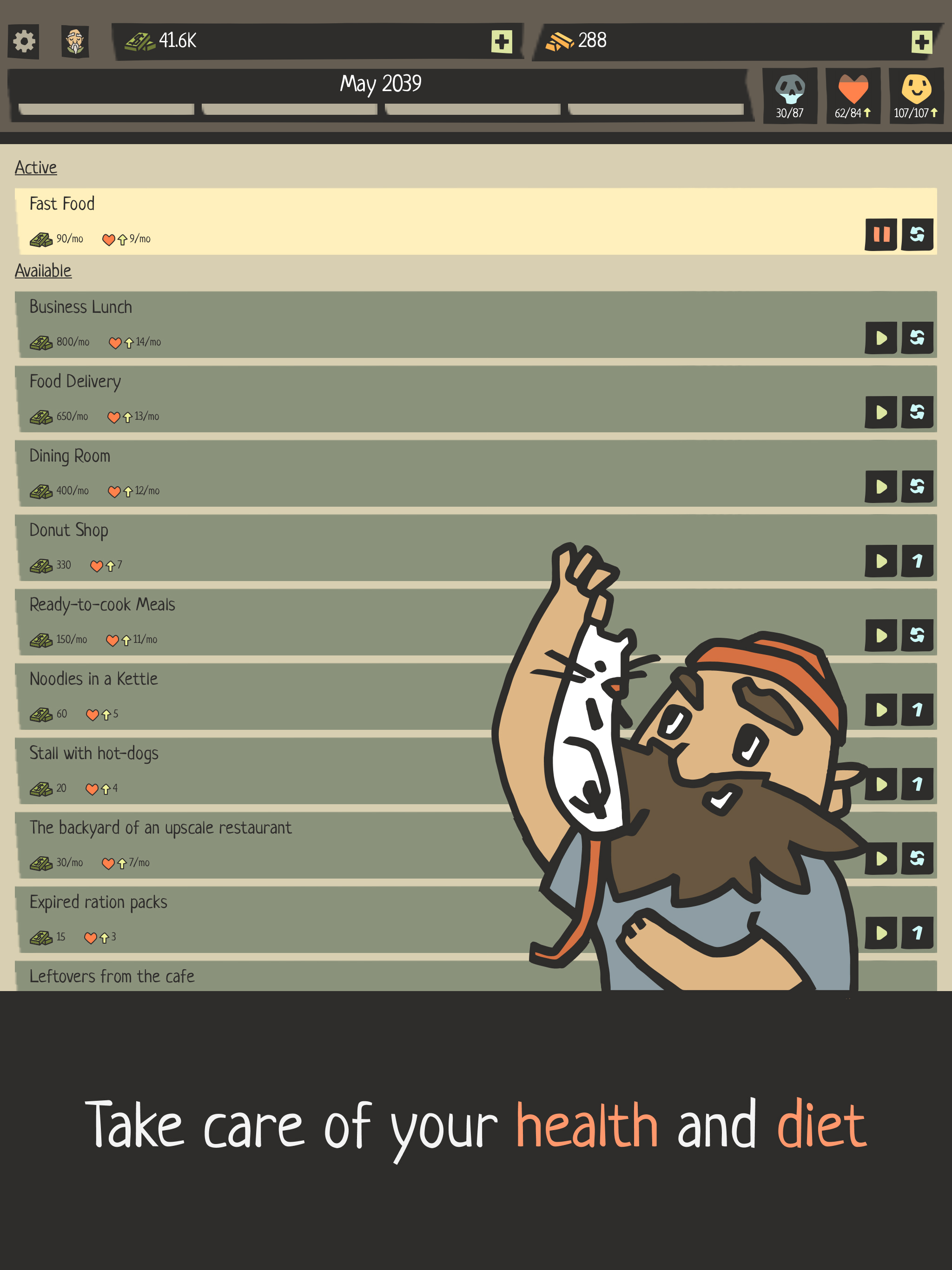 Hobo Life and Story Simulator