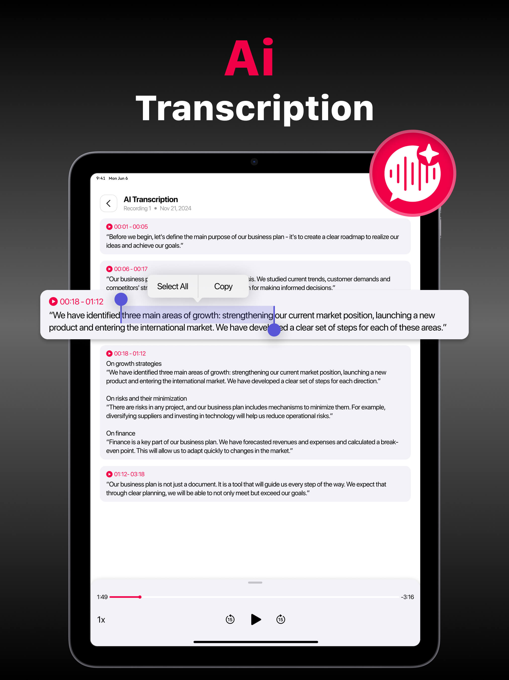 Voice Memos - Voice Recorder