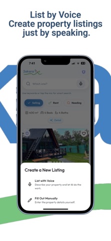 3akarat.ai - Real Estate Agent iPhone screenshot