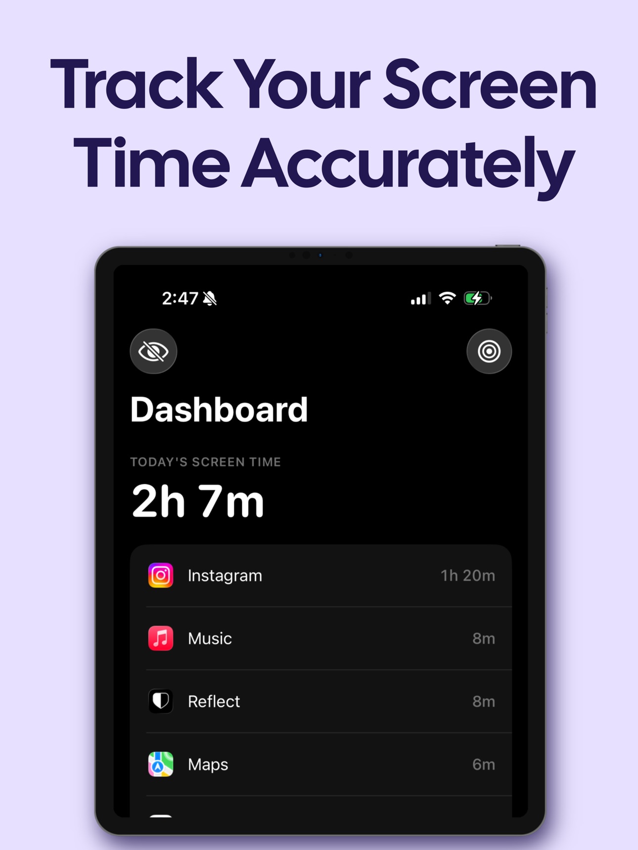 Screenshot 6 of Reflect: Screentime+
