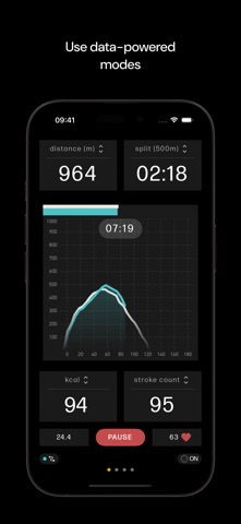 WATERROWER Connect screenshot