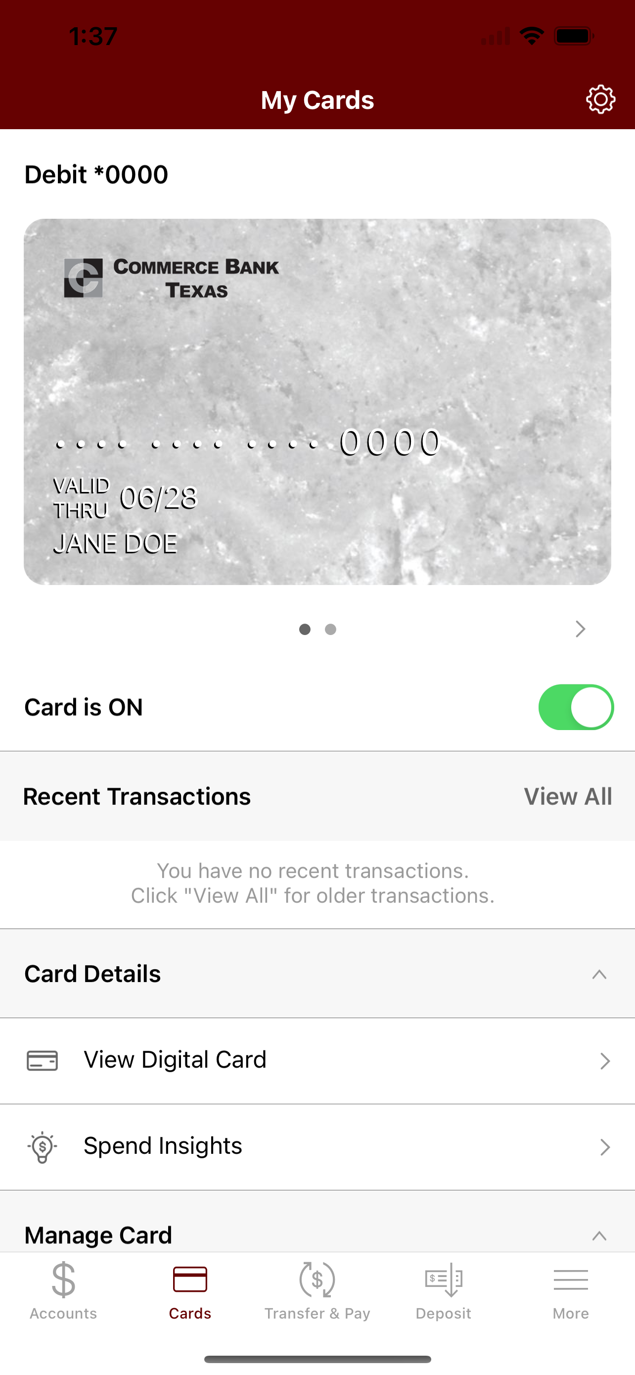 Commerce Bank Texas Mobile