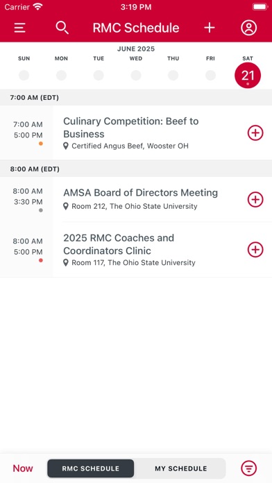 AMSA 78th RMC iPhone screenshot 3 - Business app
