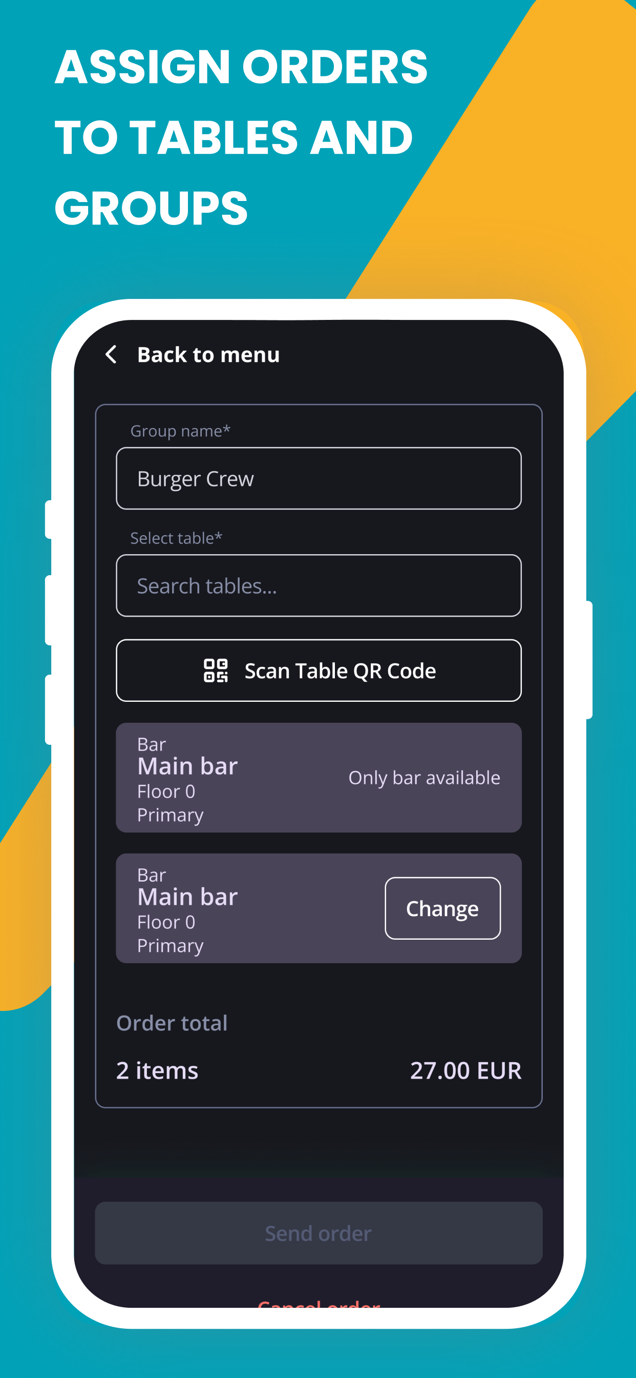 TableTap Waiter screenshot 3