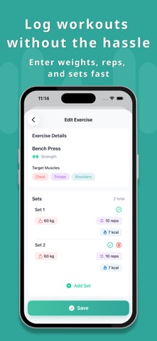 FitPulse: Workout Tracker Screenshot 1 of 5