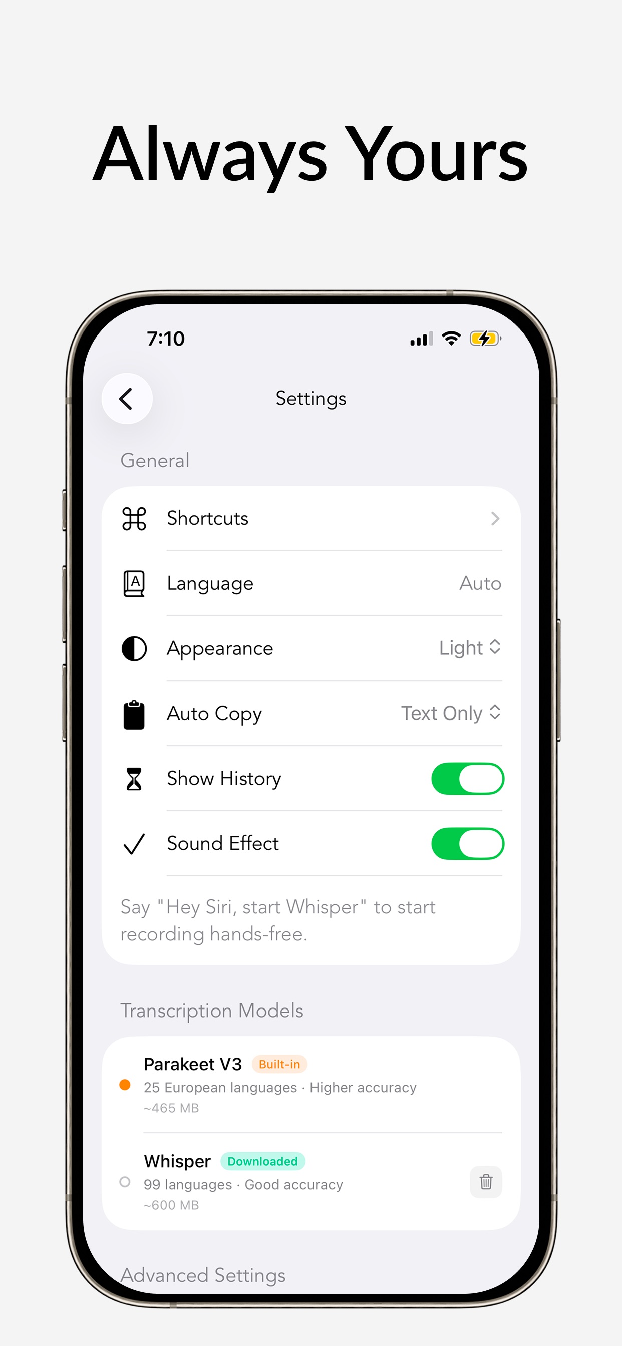 Screenshot 4 of Whisper Notes - Speech to Text