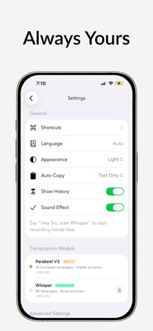 Whisper Notes - Speech to Text App Store preview screenshot 4