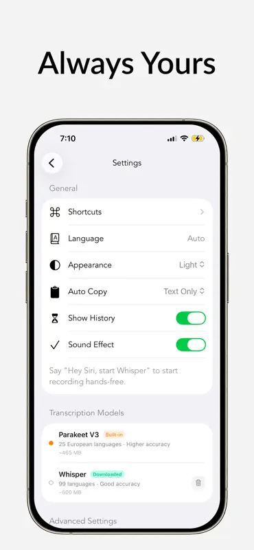 Whisper Notes - Speech to Text screenshot 4 of 4