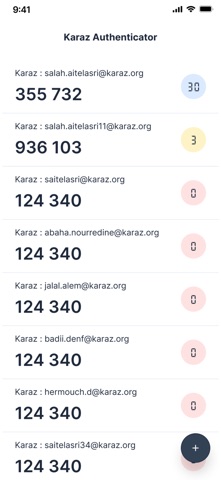 Karaz Authenticator screenshot