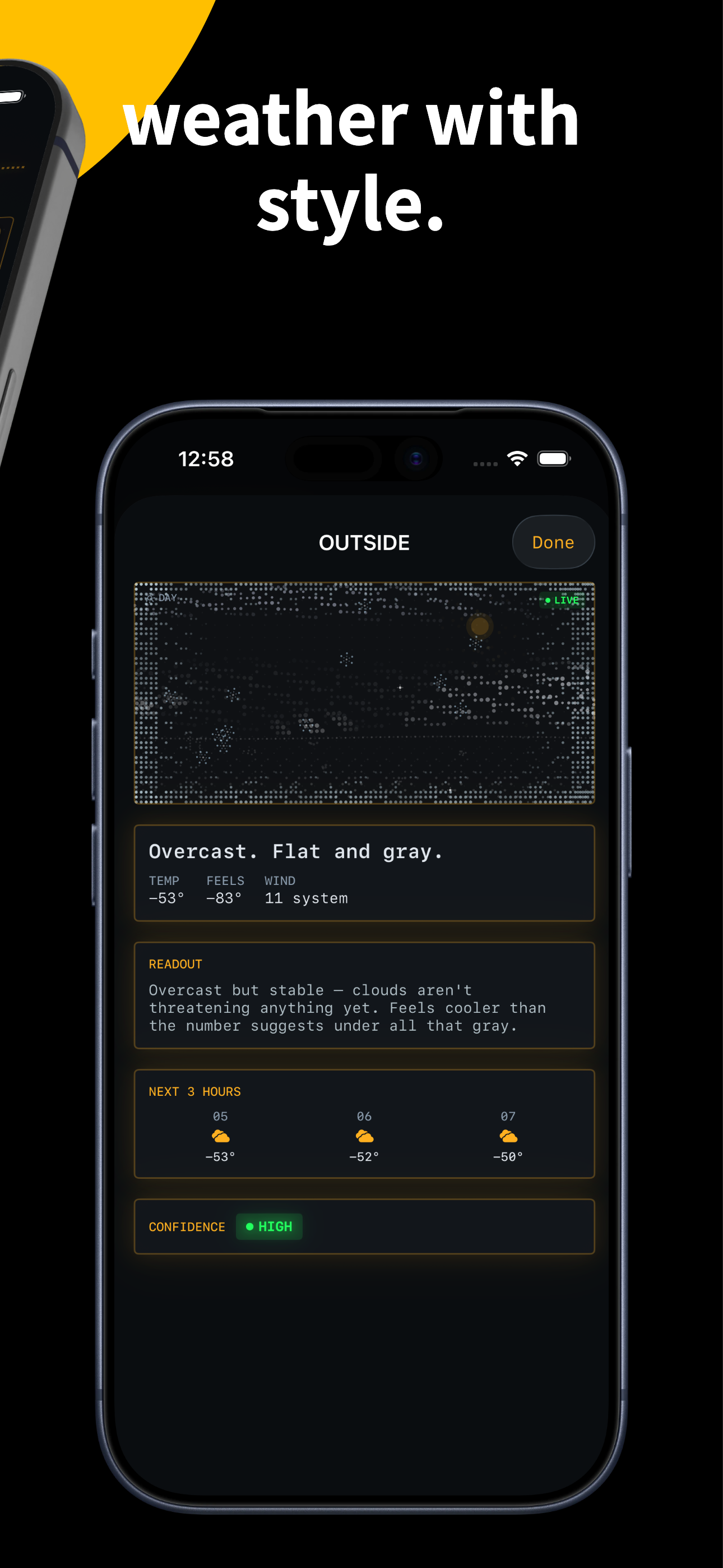 RAD Weather: Honest Forecast