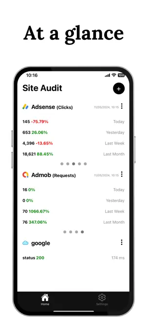 Site Audit - Adsense, Admob screenshot 1