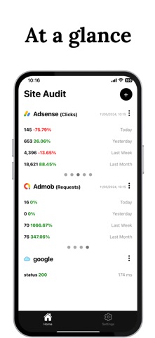 Site Audit - Adsense, Admob screenshot