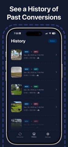 Convert Video to Audio: V2A Screenshot 7 of 7