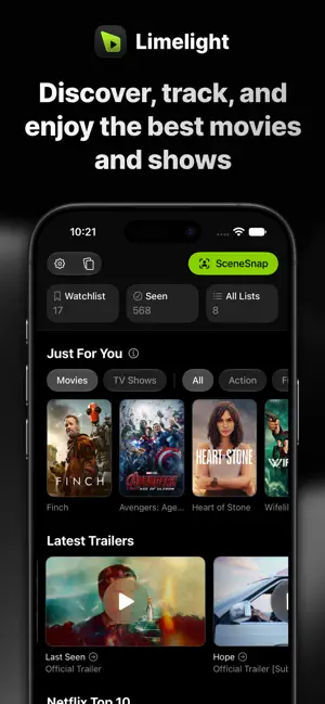 Limelight: Find What to Watch screenshot 1