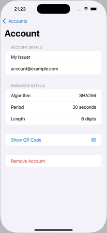 My Authenticator Screenshot 2 of 3