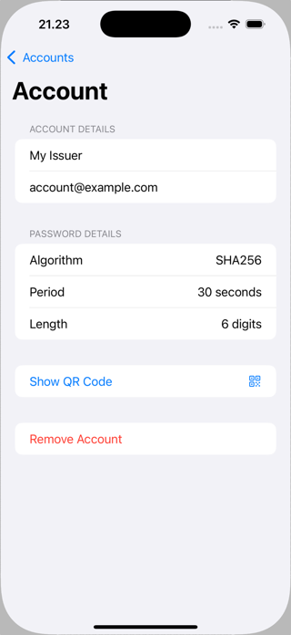 My Authenticator Screenshot 2 of 3