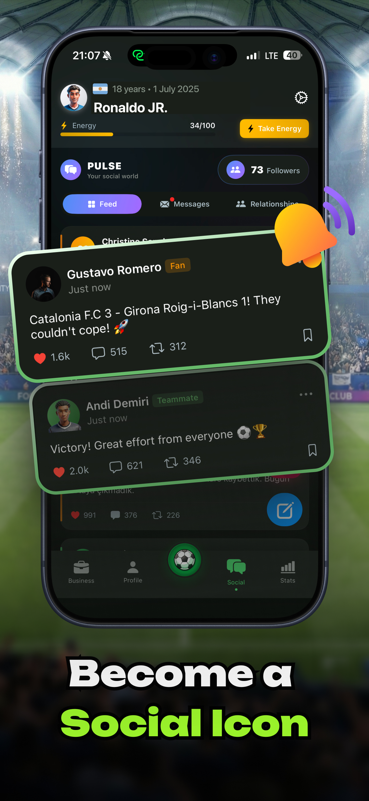 Football Star - Soccer Career screenshot 7