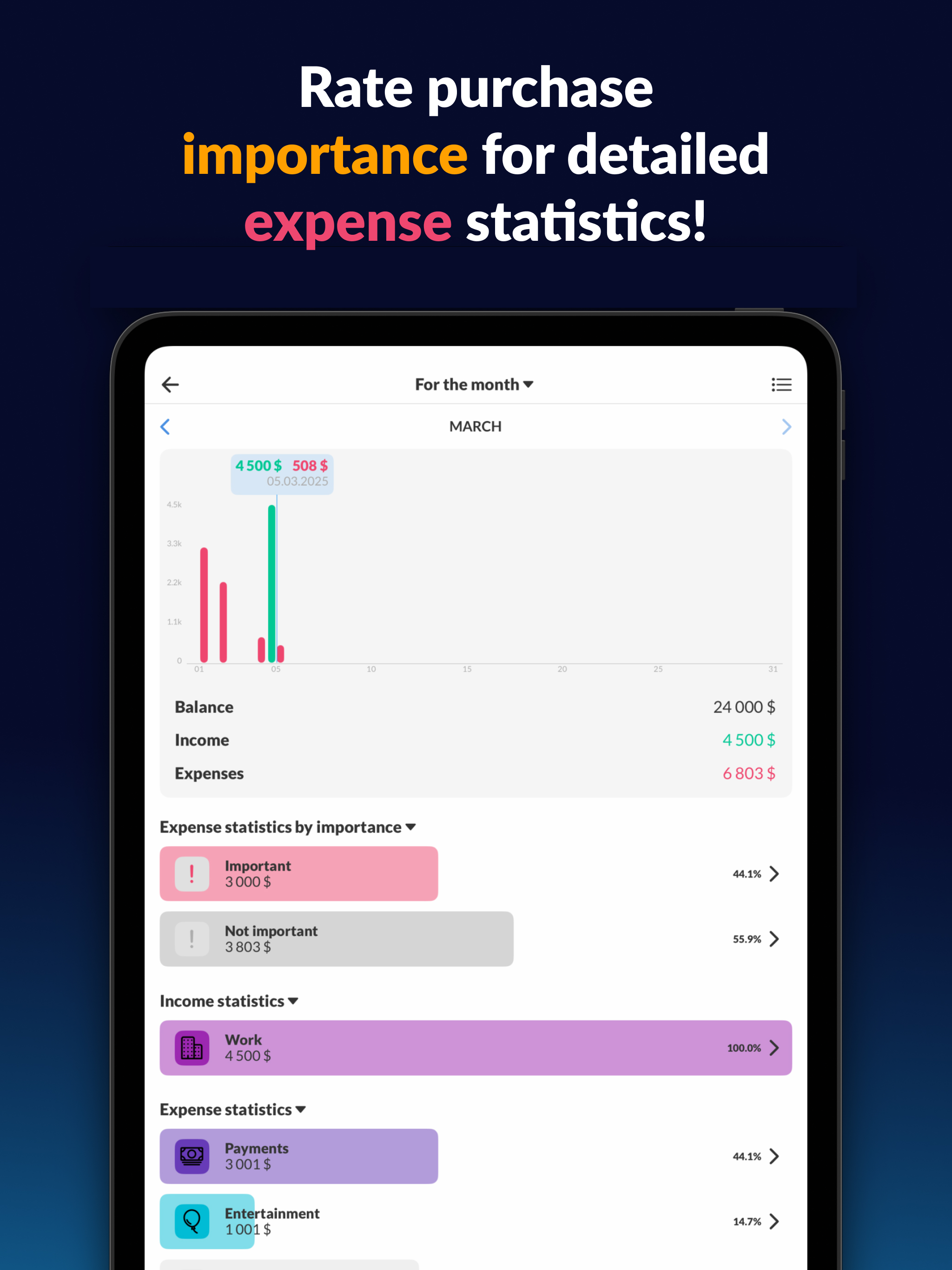 Finatics: Financial Control screenshot 14